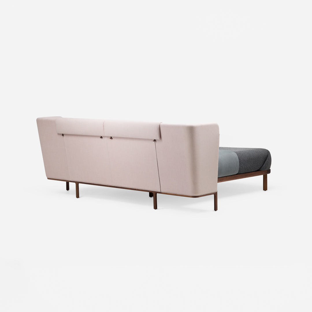 Dubois Bed Low Headboard with Bedside Tables