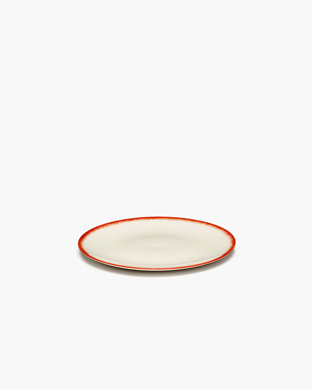 Breakfast Plate White/Red Dé - Variation 2