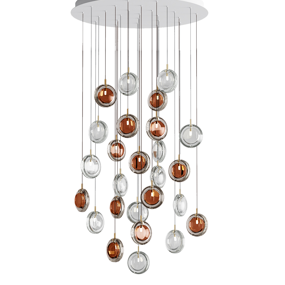 Lens Chandelier