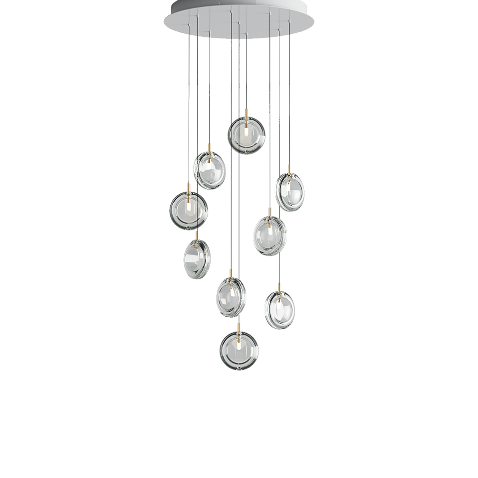Lens Chandelier