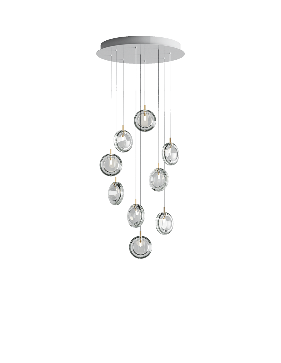 Lens Chandelier