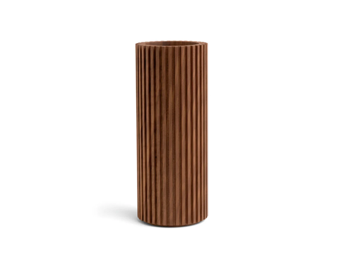 Ribbed Vase