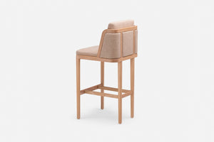 Throne Bar Stool - Upholstered