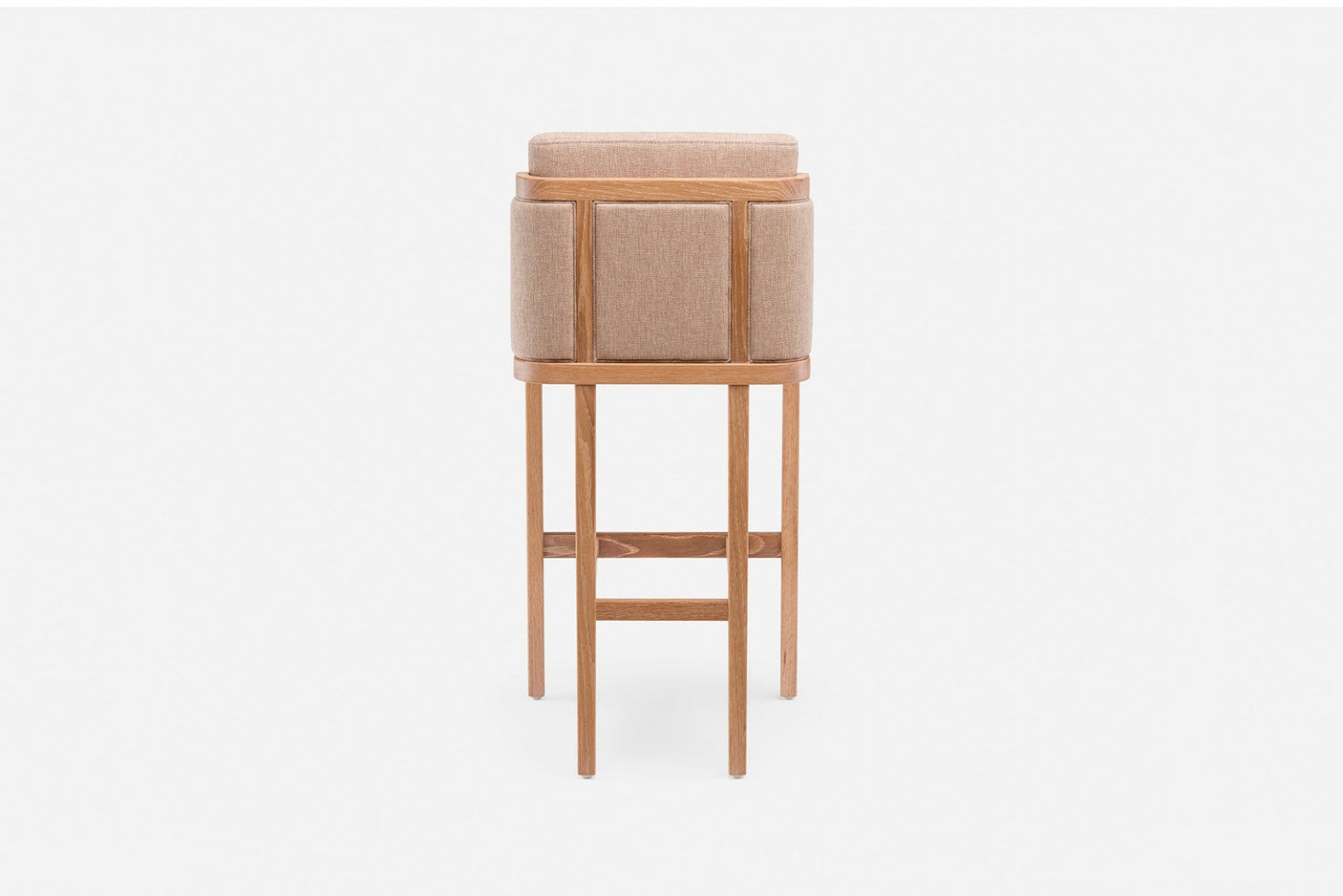 Throne Bar Stool - Upholstered