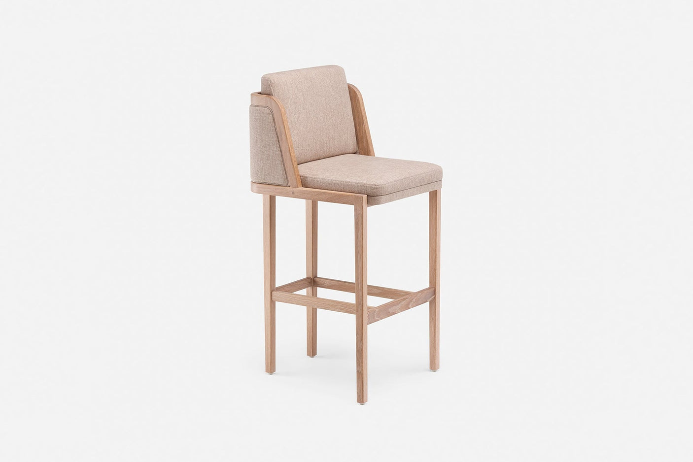 Throne Bar Stool - Upholstered