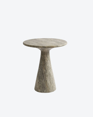 Juno Medium Travertine Side Table