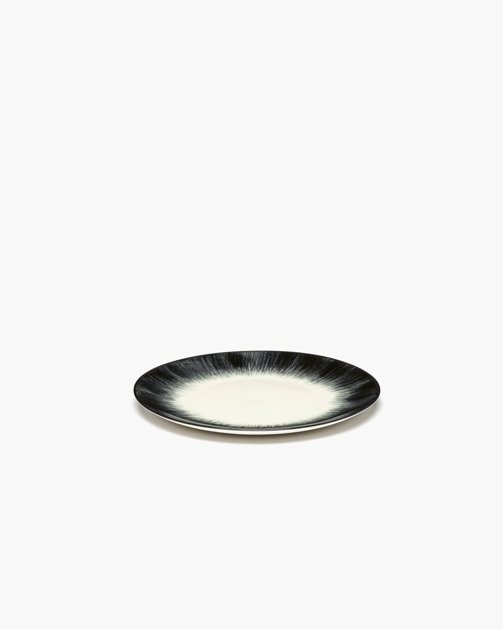 Breakfast Plate White/Black Dé - Variation 4