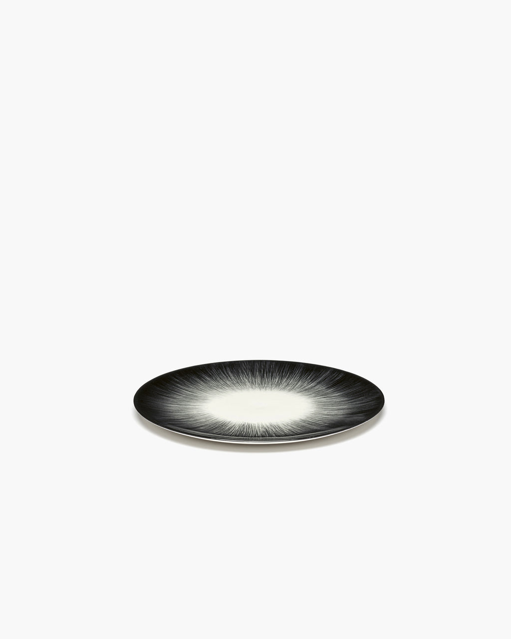 Breakfast Plate White/Black Variation 5 De Collection