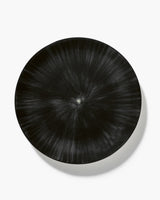 Dinner Plate White/Black Dé - Variation 6