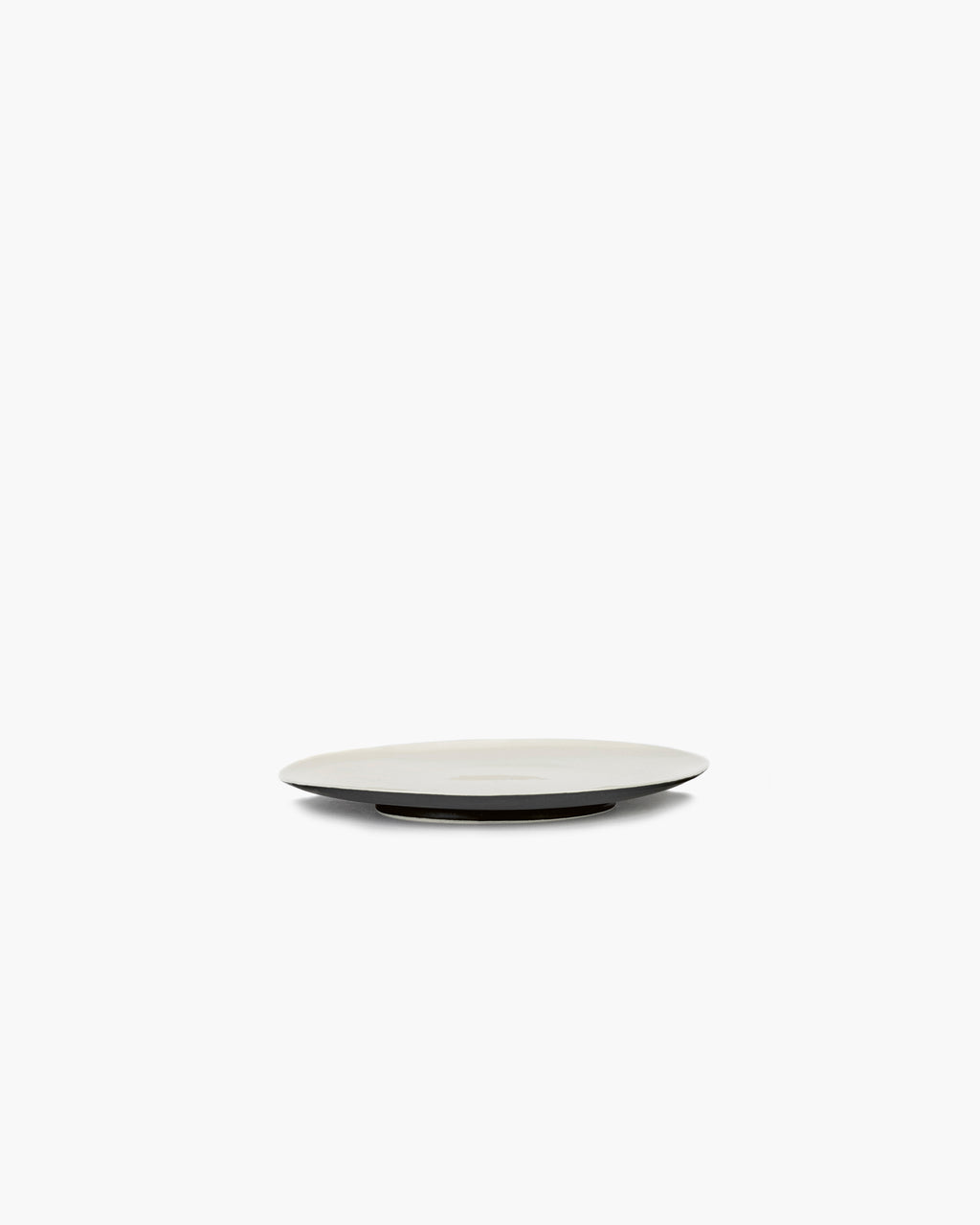 Breakfast Plate Black/White Ra