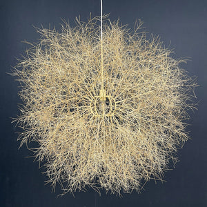 Tumbleweed pendant in natural finish by Owen Mortensen