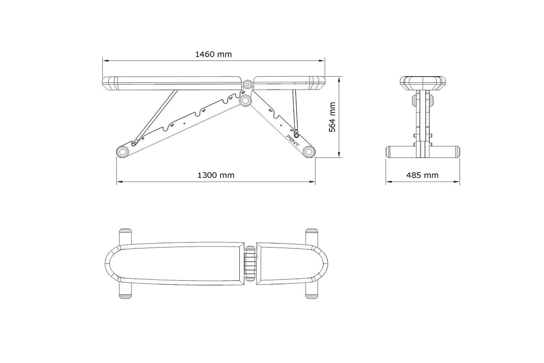 BANKA™ Advance Gym Weight Bench