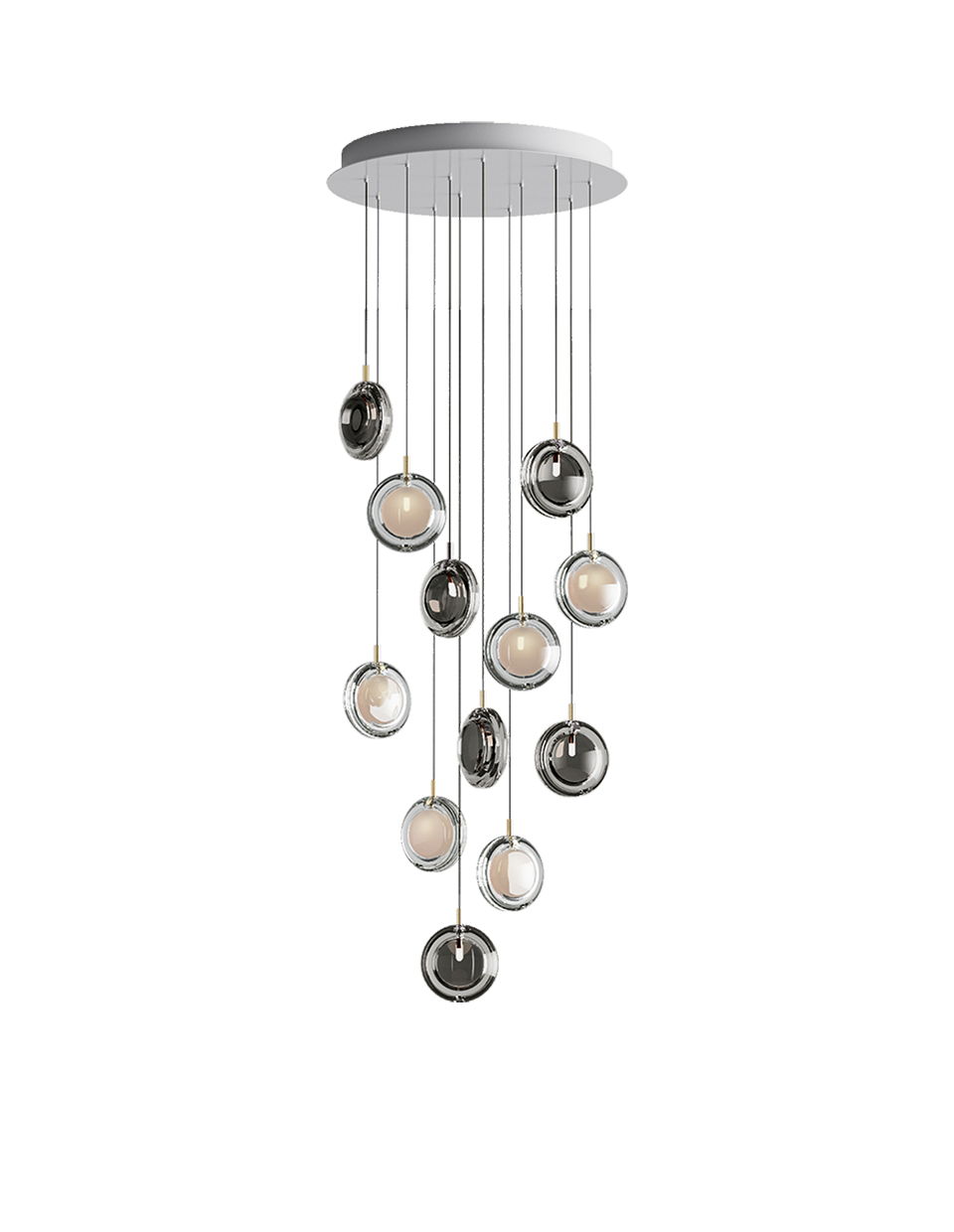 Lens Chandelier