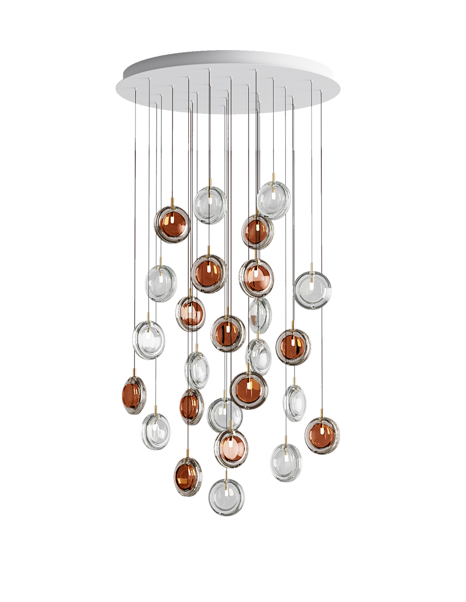 Lens Chandelier