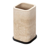 Polo Beige Marble Toothbrush Holder