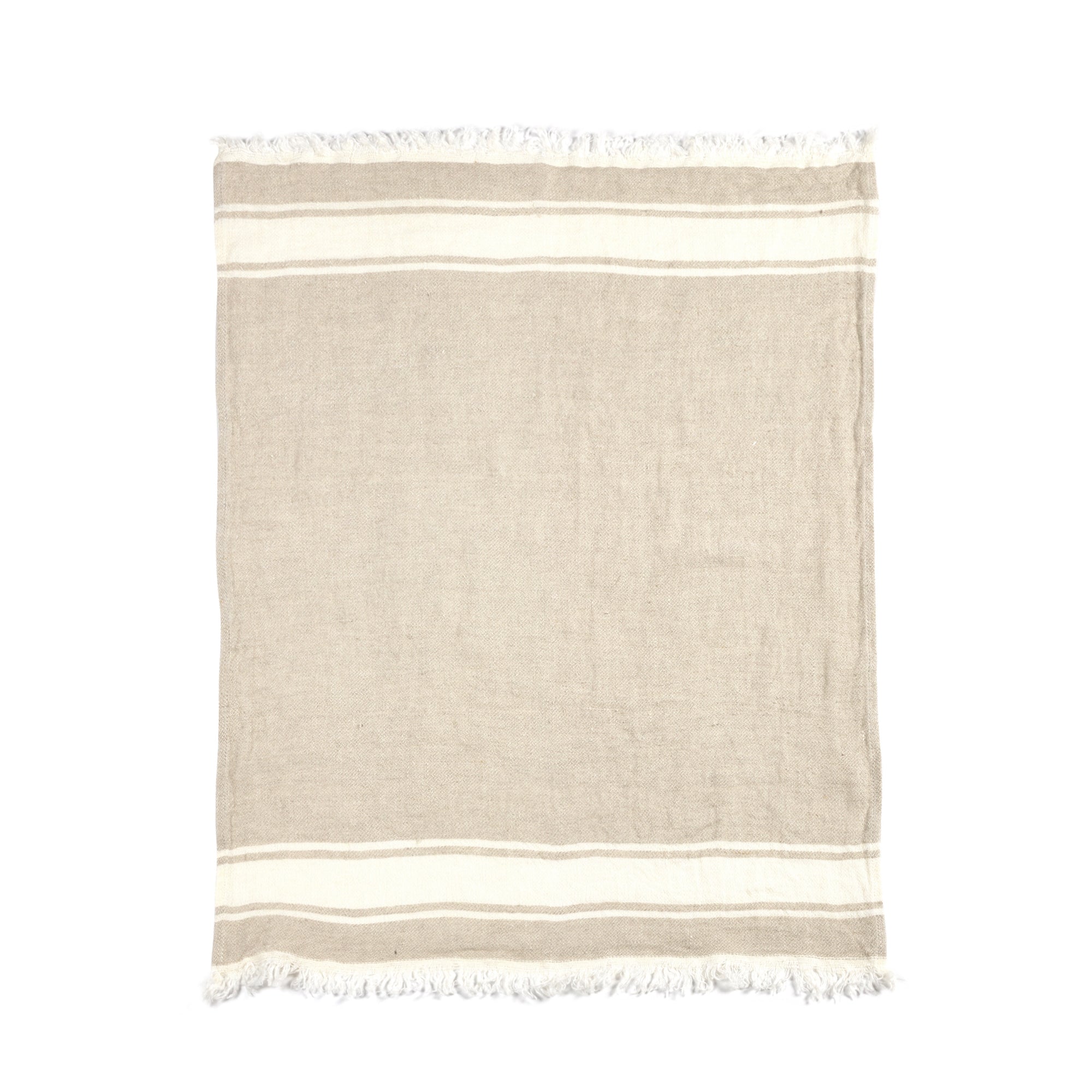 The Belgian Towel Flax Stripe