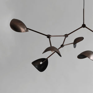 Stingray Chandelier, Grande - Bronze